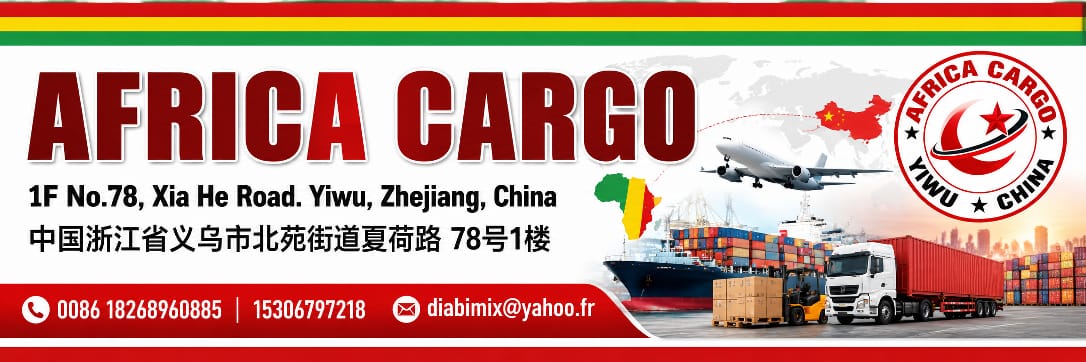 AFRICA CARGO — coordonnées de l’agence de Yiwu